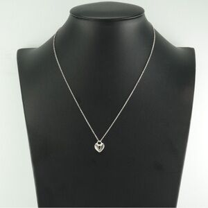 Tiffany & Co. Sterling Heart Lock